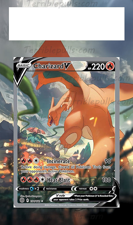 Charizard V Alternate Art Brilliant Stars Extended Art