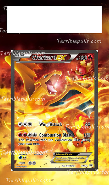 Charizard EX XY121 Promo Extended Art