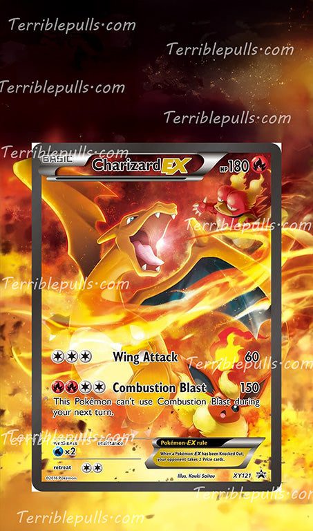 Charizard EX XY121 Promo Extended Art