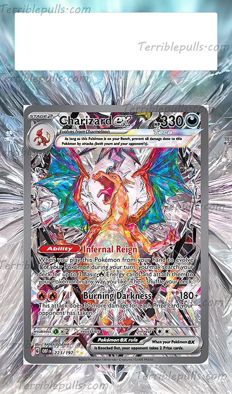 Charizard EX Obsidian Flames Extended Art