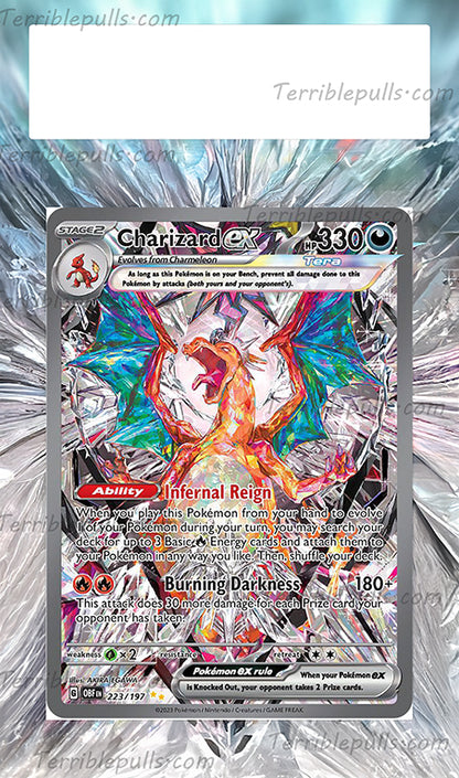 Charizard EX Obsidian Flames Extended Art