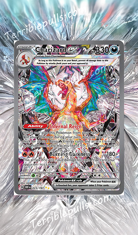Charizard EX Obsidian Flames Extended Art