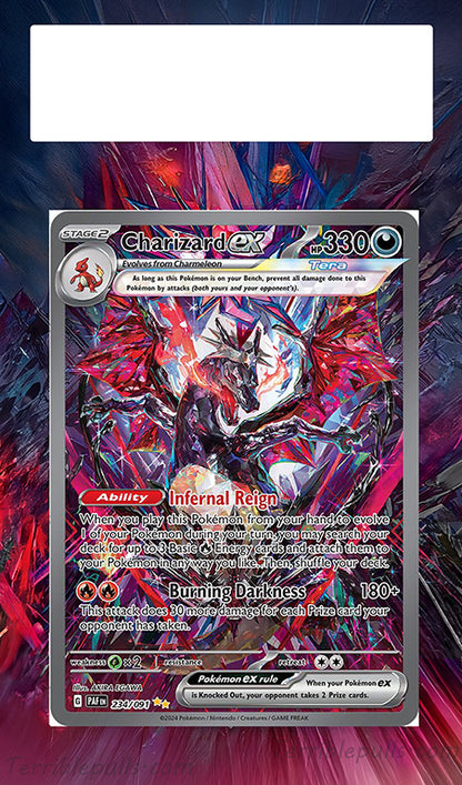 Charizard EX Paldean Fates Extended Art