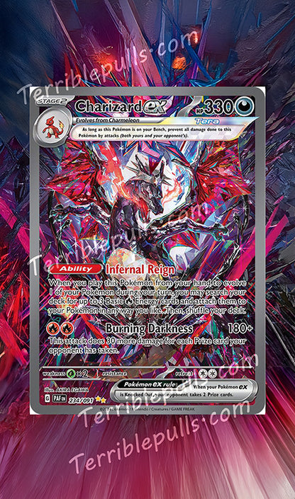 Charizard EX Paldean Fates Extended Art