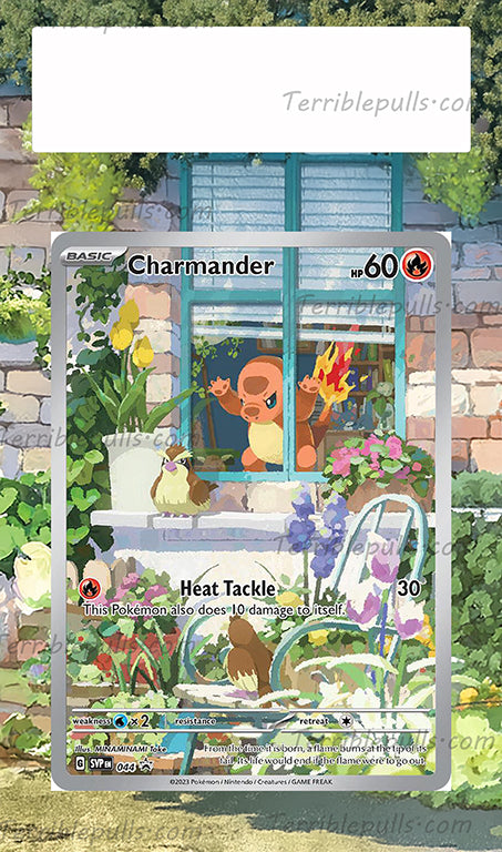 Charmander Promo Obsidian Flames Extended Art