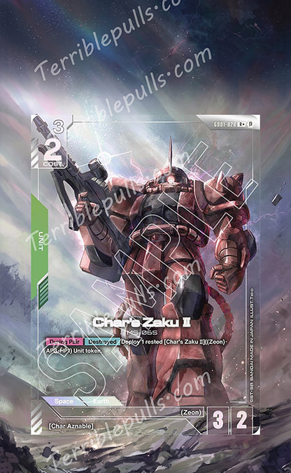 Char's Zaku II 026 Edition Beta Extended Art