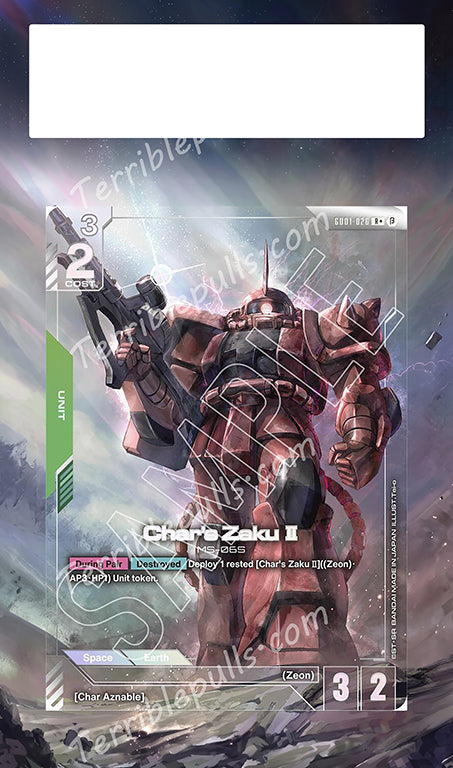 Char's Zaku II 026 Edition Beta Extended Art