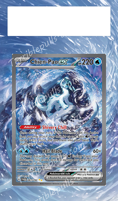 Chien-Pao EX 261 Paldea Evolved Extended Art