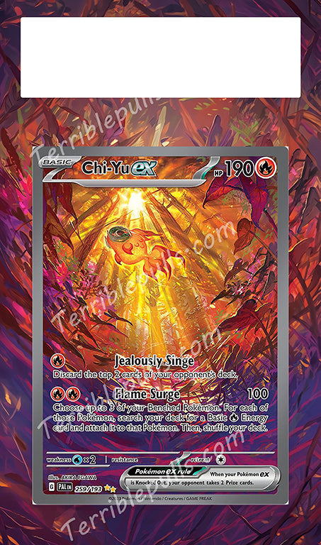 Chi-Yu EX Paldea Evolved Extended Art