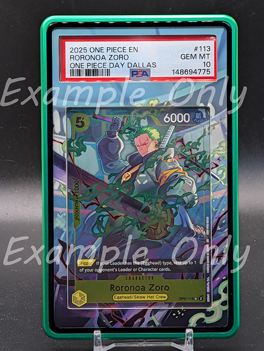 Roronoa Zoro One Piece Day Dallas Promo OP07-113 Extended Art