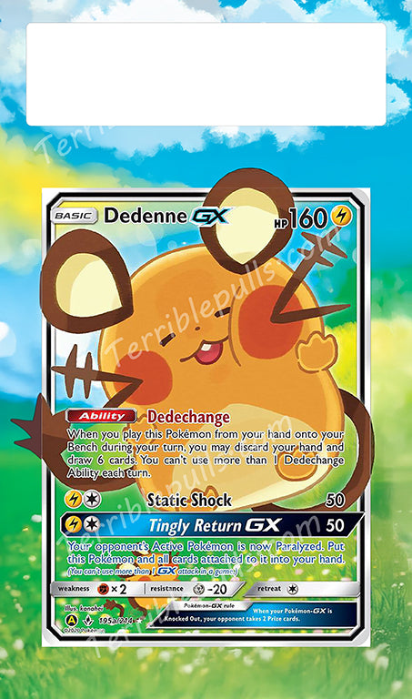 Dedenne GX 195a Promo Extended Art