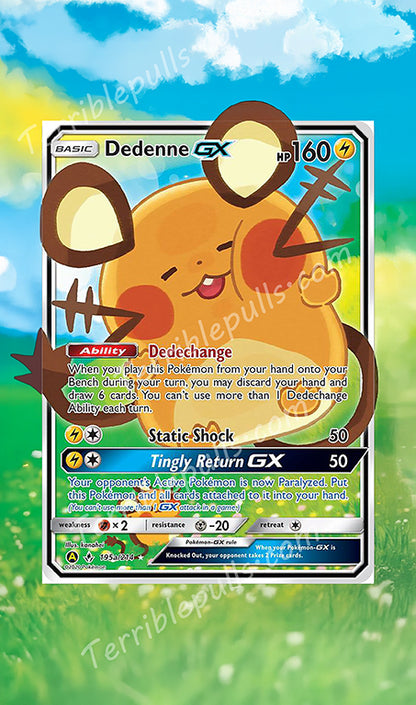 Dedenne GX 195a Promo Extended Art