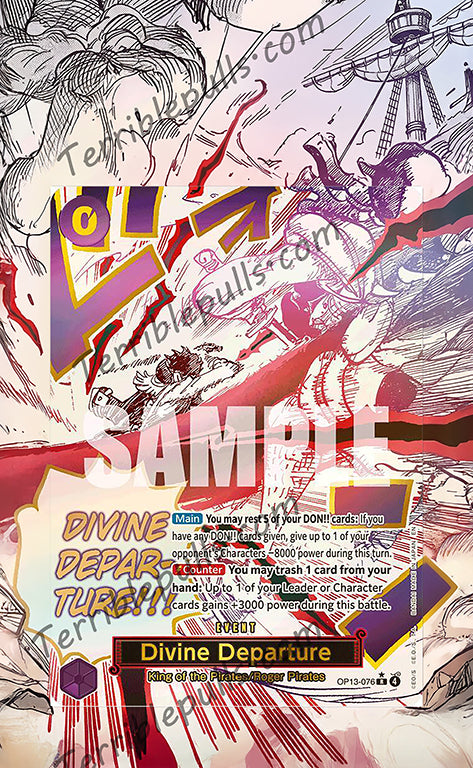 Divine Departure (Alternate Art) OP13 Extended Art