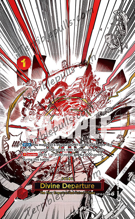 Divine Departure OP10 Royal Blood Extended Art