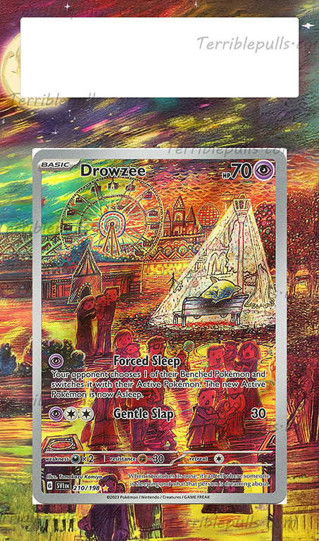 Drowzee Scarlet & Violet Base Extended Art