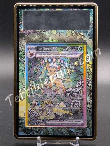 Leafeon EX Prismatic Evolutions Extended Art