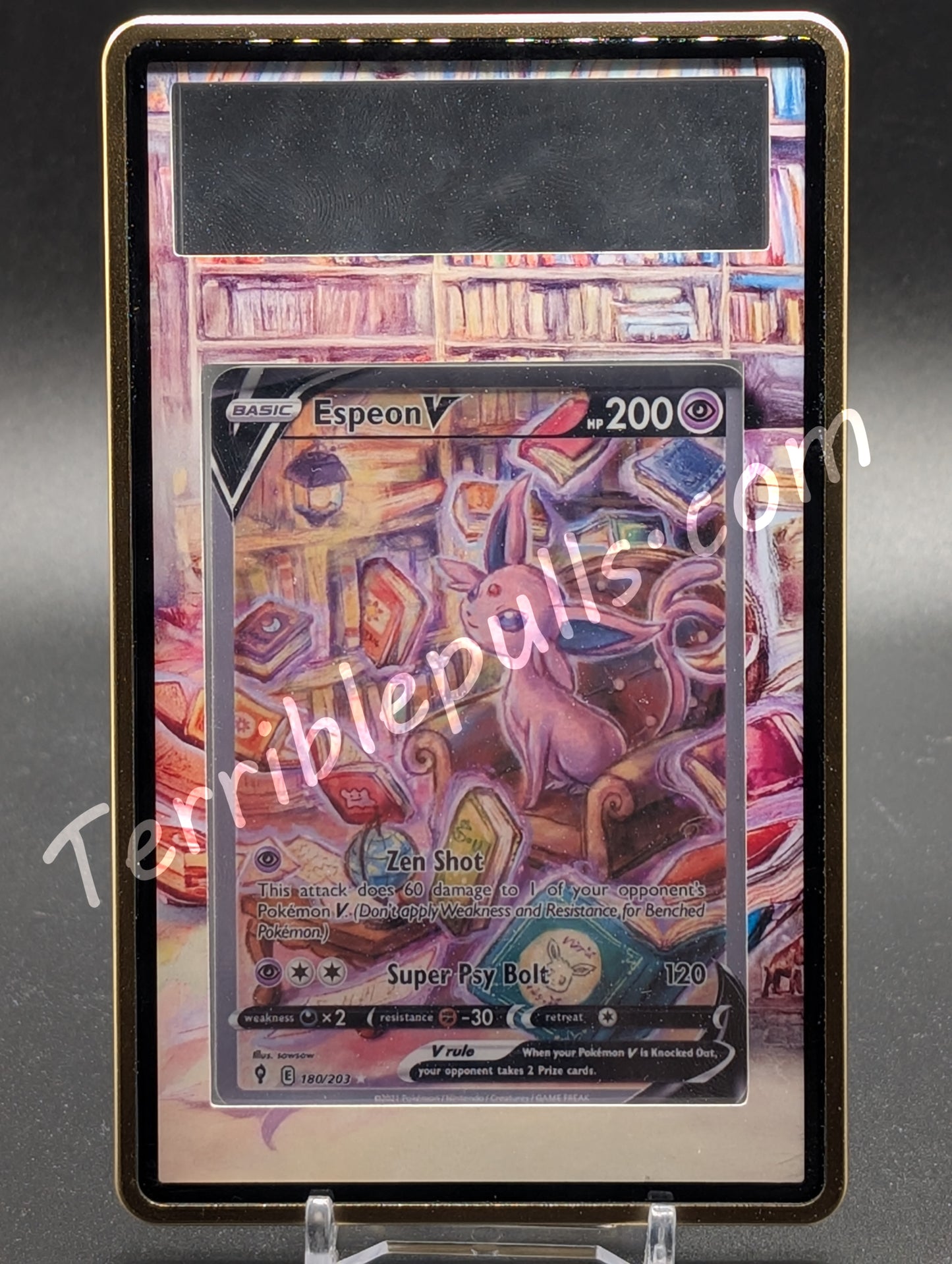 Espeon V Evolving Skies Extended Art