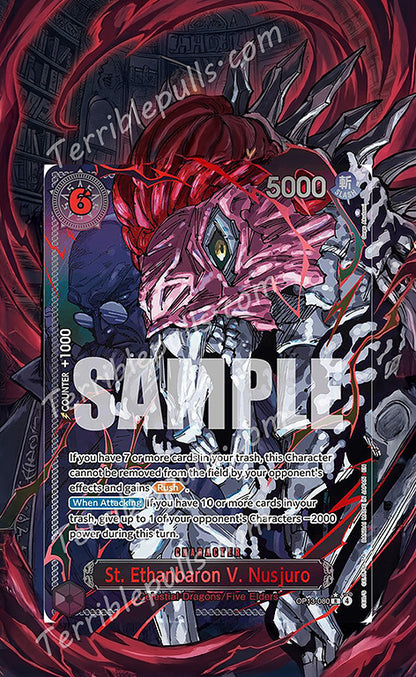St. Ethanbaron V. Nusjuro OP13 Carrying On His Will Extended Art