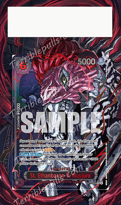 St. Ethanbaron V. Nusjuro OP13 Carrying On His Will Extended Art