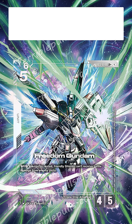 Freedom Gundam LR+ GD03 Extended Art