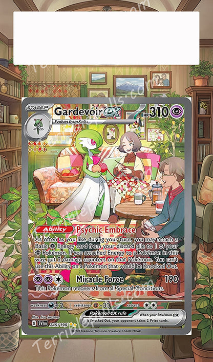 Gardevoir EX 245 Scarlet & Violet Base Extended Art