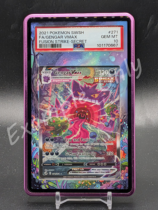 Gengar VMAX Alt Art Fusion Strike Extended Art