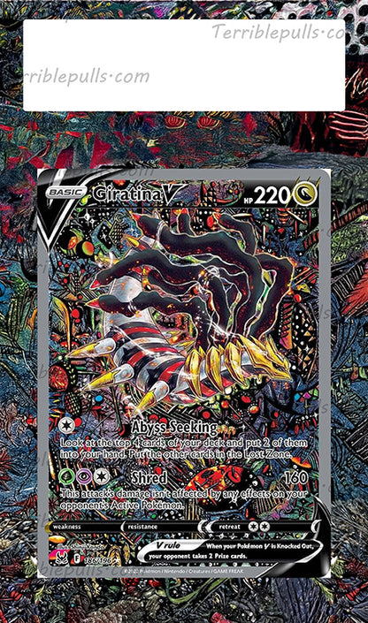 Giratina V Lost Origin Extended Art