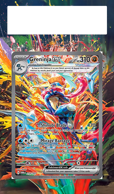 Greninja EX Twilight Masquerade Extended Art