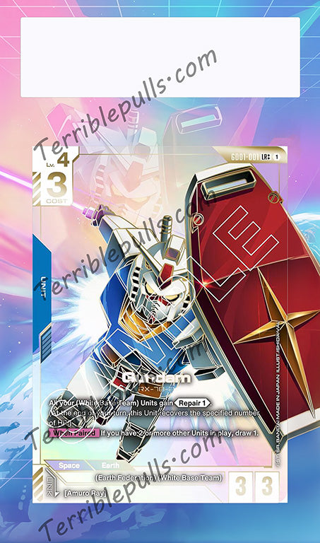 Gundam LR++ GD01-001 Newtype Rising Extended Art
