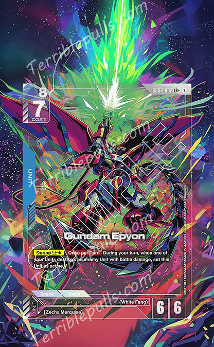 Gundam Epyon (LR+) GD02 Extended Art
