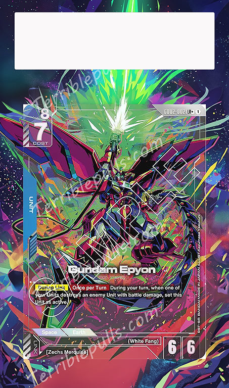 Gundam Epyon (LR+) GD02 Extended Art