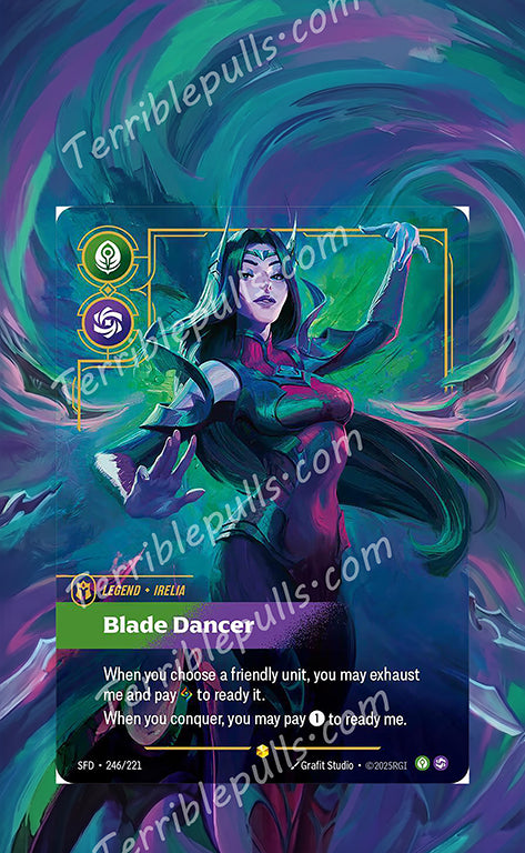 Irelia 246 Blade Dancer Riftbound: Spiritforged
