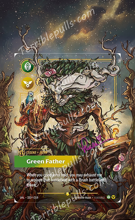 Ivern Green Father 233 Riftbound: Unleashed