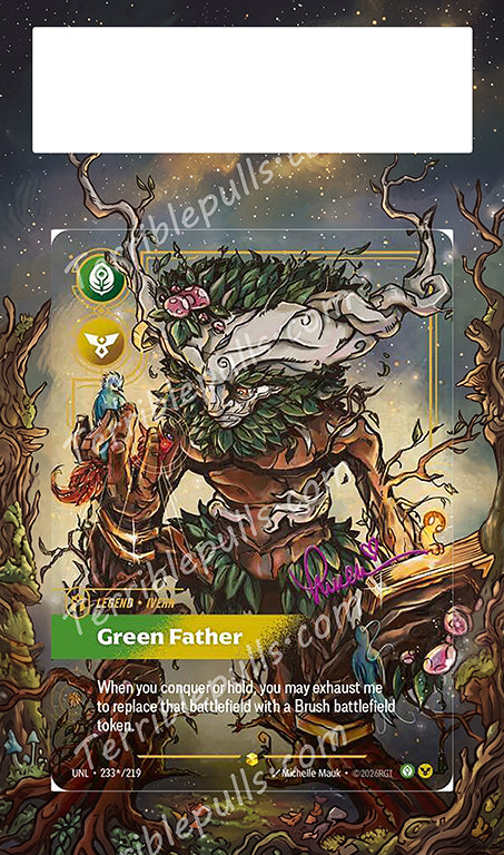 Ivern Green Father 233 Riftbound: Unleashed