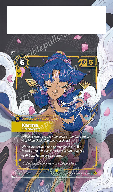 Karma 237 Channeler Riftbound: Spiritforged