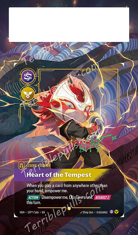 Kennen 197 Heart of the Tempest Riftbound: Vendetta