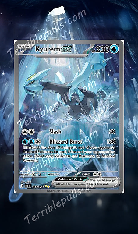 Kyurem EX 165 Extended Art