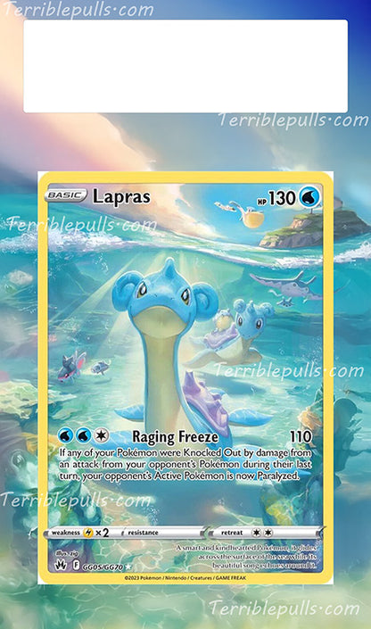 Lapras GG05 Crown Zenith Extended Art