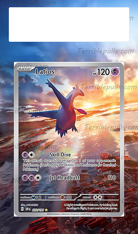 Latios Surging Sparks Extended Art