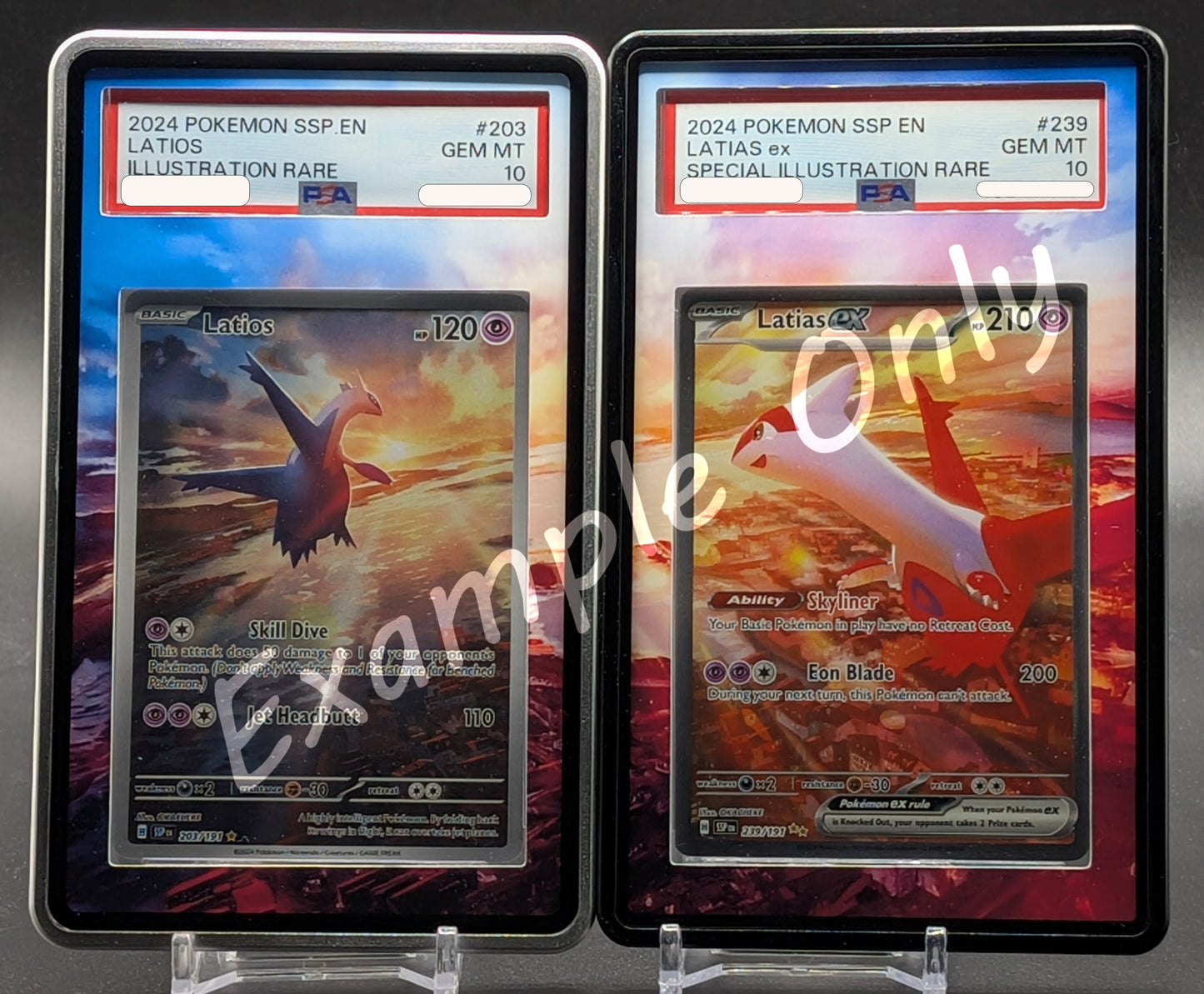 Latias EX Surging Sparks Extended Art