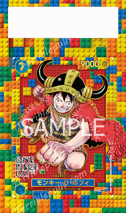 Monkey D. Luffy (Lego Luffy) Promo P-100 Extended Art