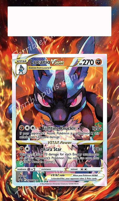 Lucario VSTAR SWSH291 Extended Art