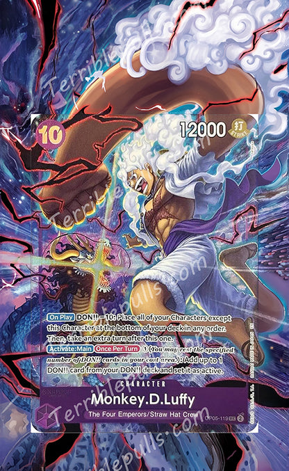 Luffy English 2nd Anniversary OP05-119 Promo