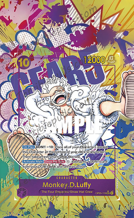 Luffy OP05 Alt Art 119 Extended Art