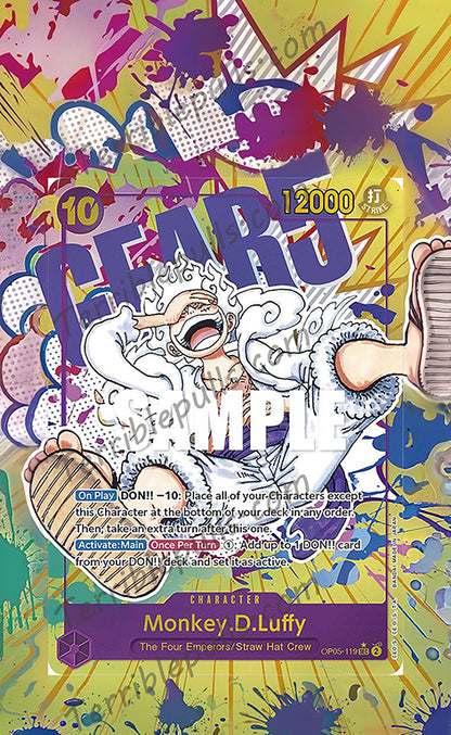 Luffy OP05 Alt Art 119 Extended Art