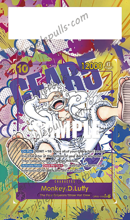 Luffy OP05 Alt Art 119 Extended Art