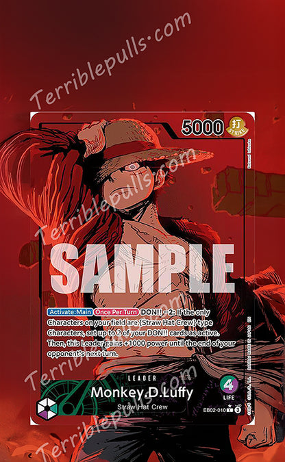 Monkey D. Luffy Alternate Art EB02 Extended Art