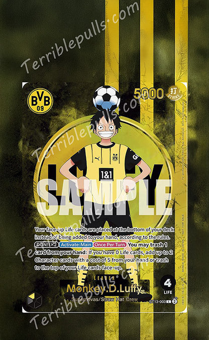 Monkey D. Luffy BVP Promo ST13-003 Extended Art