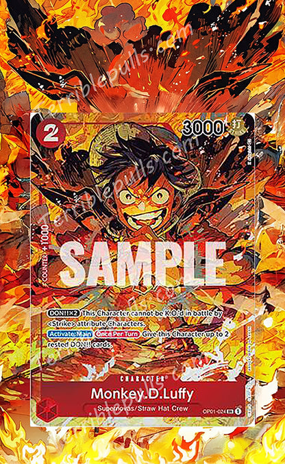 Monkey D. Luffy OP01-024 Romance Dawn Extended Art