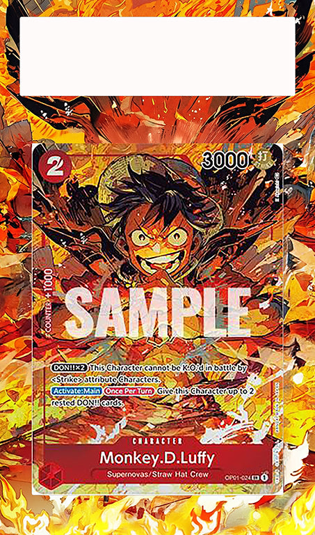 Monkey D. Luffy OP01-024 Romance Dawn Extended Art